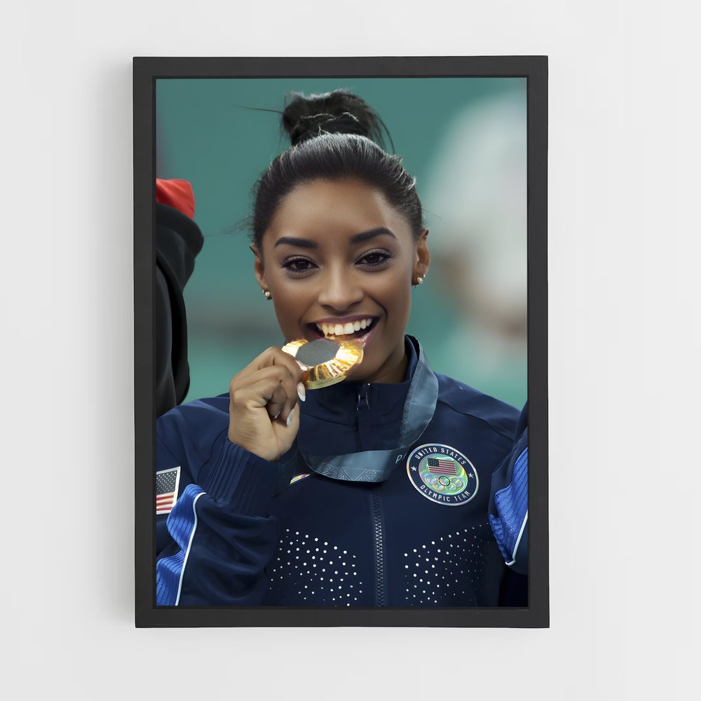 Poster Simone biles mérite (vue 2)